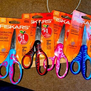 Fiskars Scissors 8+ Softgrip